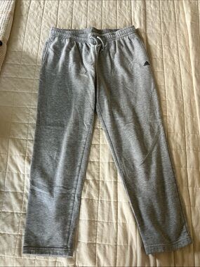 Adidas Heather Gray Women’s Fleece Sweatpants